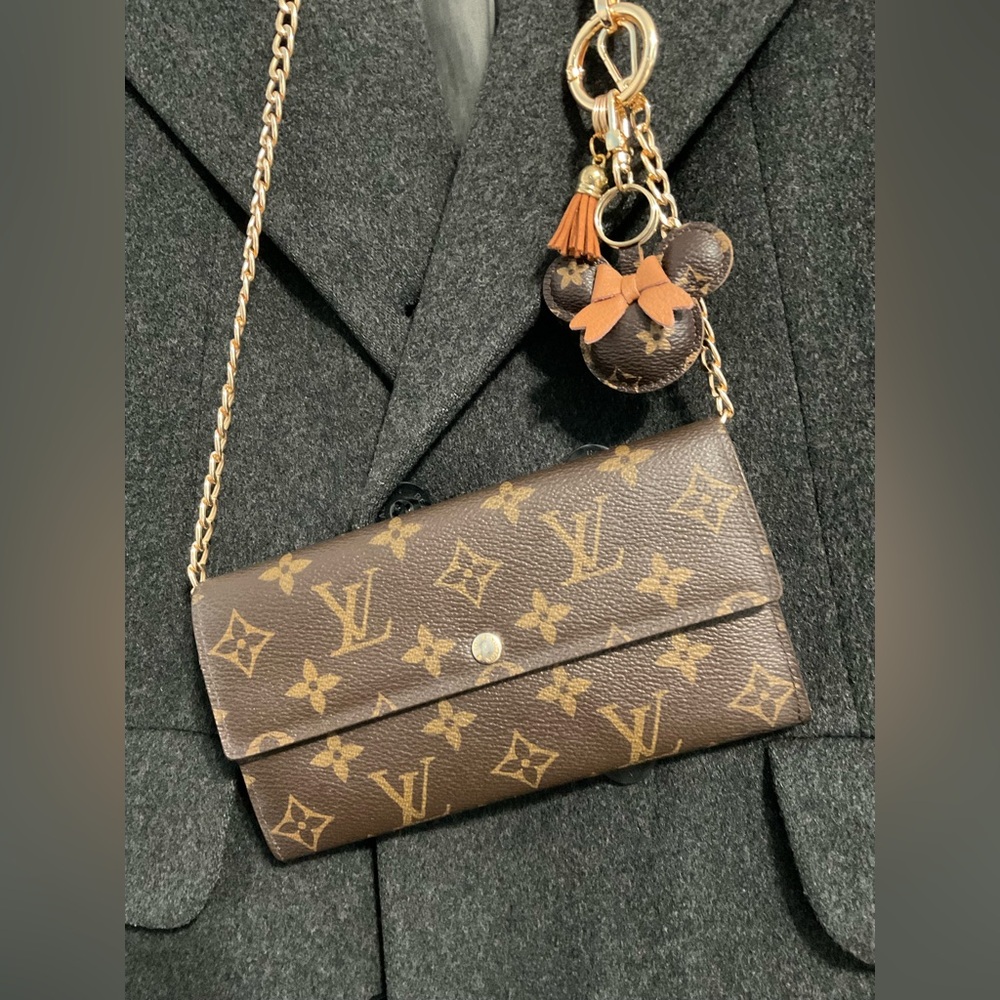 ✅AUTHENTIC LUXURY PLAIN LONG WALLET LOUIS VUITTON - Picture 8 of 16